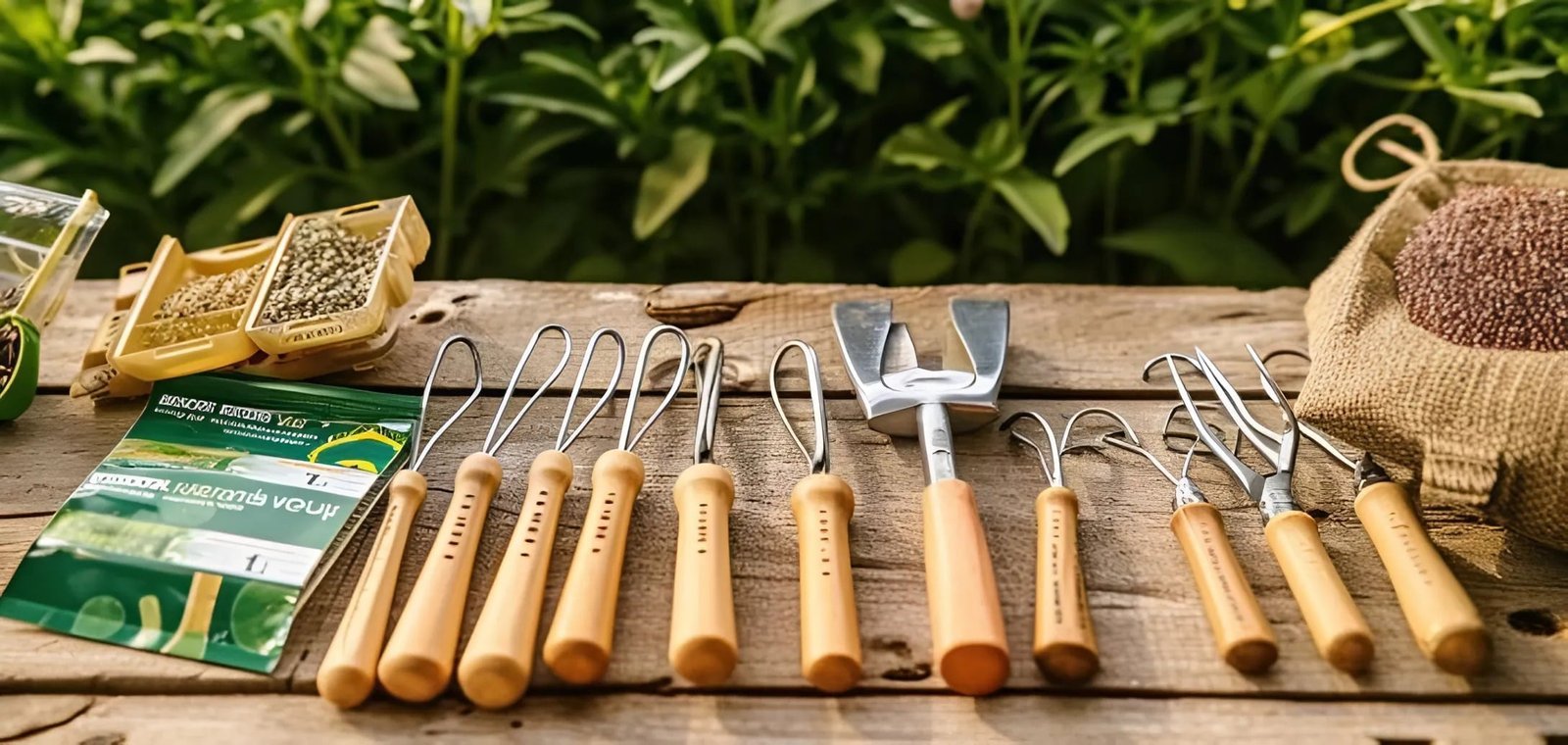 مشروع صنع مستلزمات الحدائق والأدوات الزراعية الصغيرة