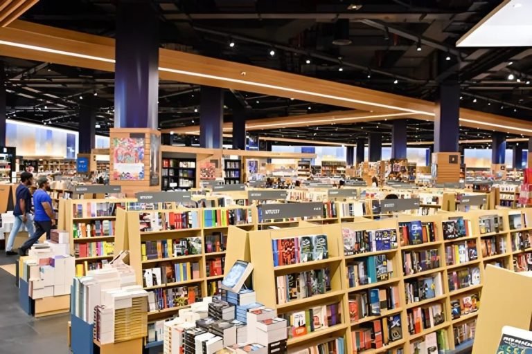 مشروع مكتبة لبيع الكتب
