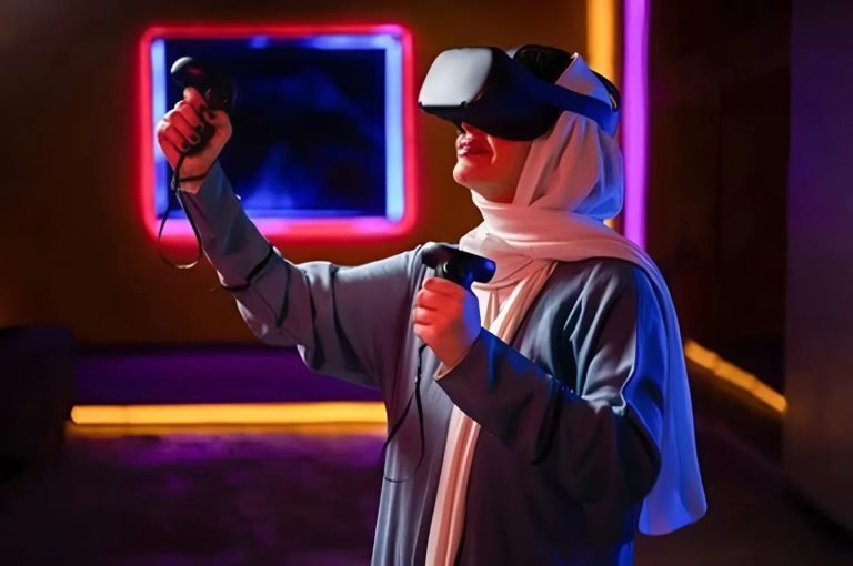 مشروع مركز الألعاب الافتراضية