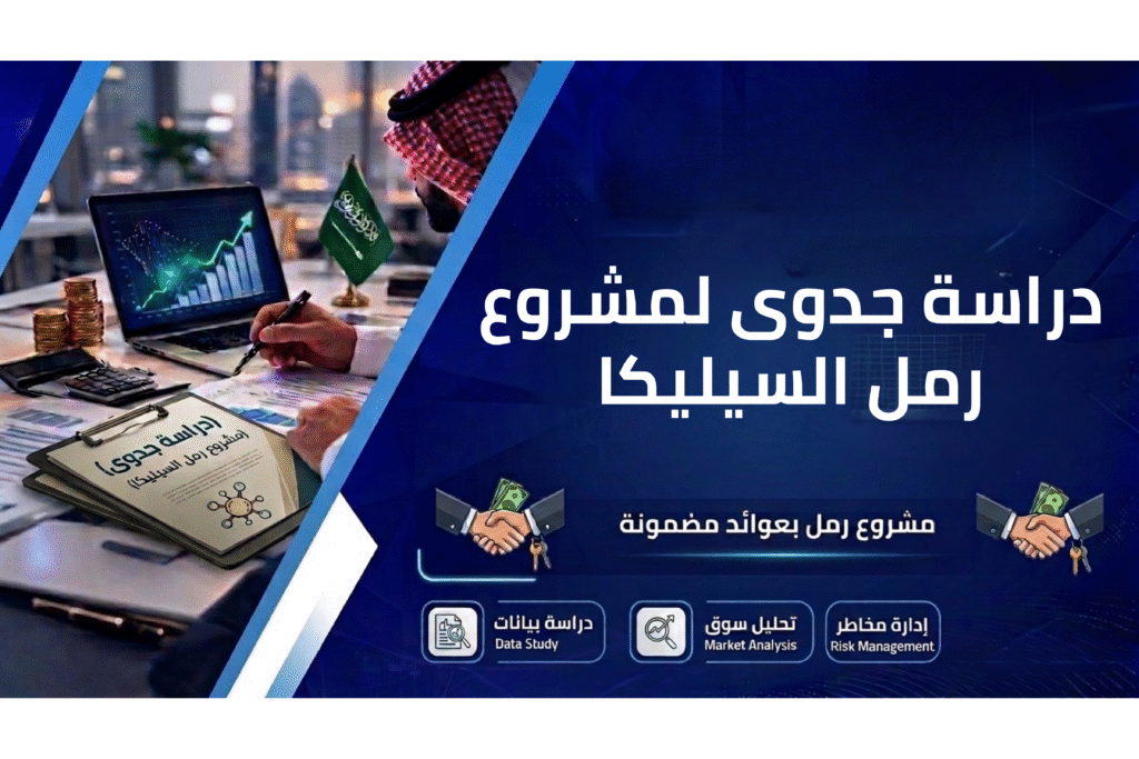  دراسة جدوى مشروع رمل السيليكا استثمار ذكي بعوائد مضمونة مع شركة آفاق الجدوى