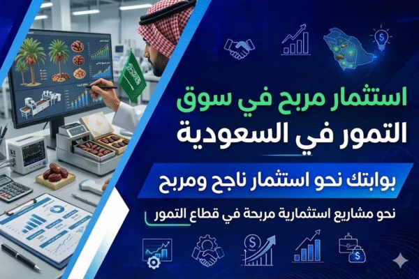دراسة جدوى مشروع مصنع تعبئة التمور في السعودية – استثمار مربح في سوق التمور