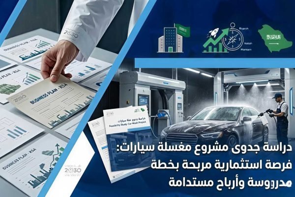 دراسة جدوى مشروع مغسلة سيارات: فرصة استثمارية مربحة بخطة مدروسة وأرباح مستدامة