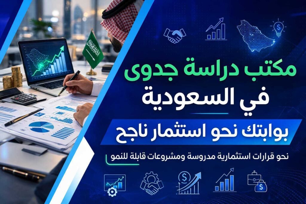 مكتب دراسة جدوى في السعودية: بوابتك نحو استثمار ناجح مع آفاق الجدوى