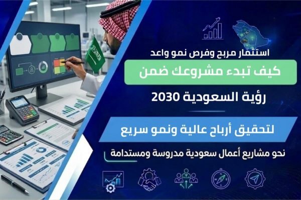كيف تبدأ مشروعك ضمن رؤية السعودية 2030: دليلك لاختيار أفضل أفكار مشاريع ناجحة