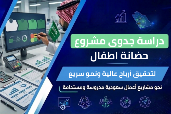 استثمر بذكاء: دراسة جدوى مشروع حضانة اطفال بأرباح عالية في السعودية