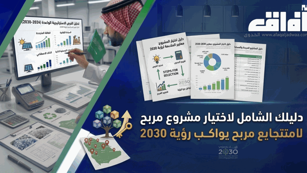 أفكار مشاريع في السعودية 2026: دليلك الشامل لاختيار مشروع مربح يواكب رؤية 2030