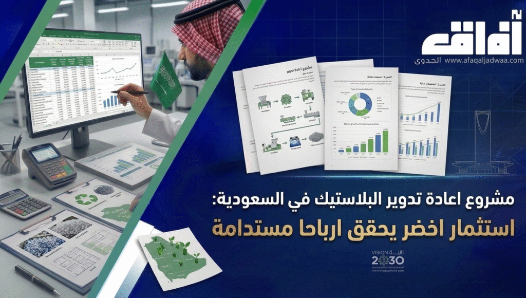 مشروع إعادة تدوير البلاستيك في السعودية: استثمار أخضر يحقق أرباحًا مستدامة