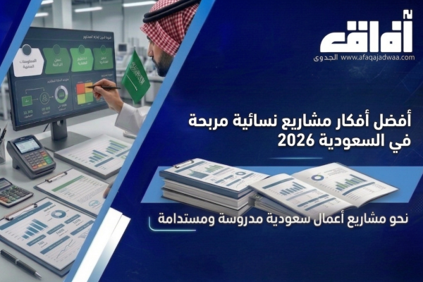 أفضل أفكار مشاريع نسائية مربحة في السعودية 2026 | فرص ذهبية لبدء مشروع ناجح
