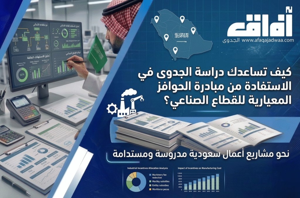 كيف تساعدك دراسة الجدوى في الاستفادة من مبادرة الحوافز المعيارية للقطاع الصناعي؟