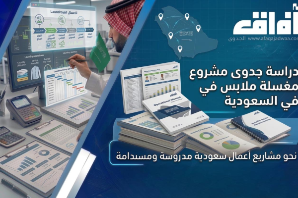 دراسة جدوى مشروع مغسلة ملابس في السعودية دليل شامل من آفاق الجدوى