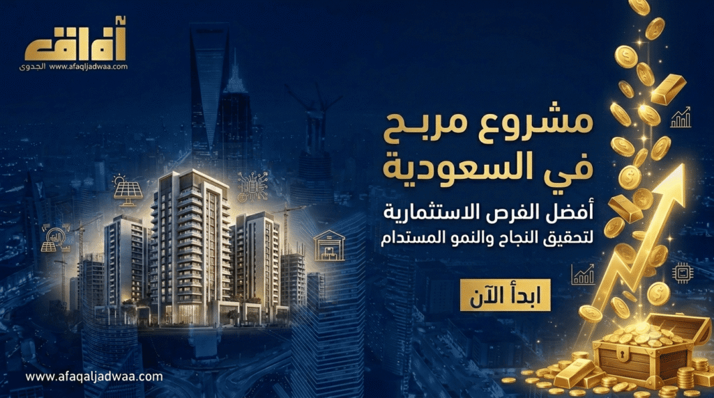 مشروع مربح في السعودية: أفضل الفرص الاستثمارية لتحقيق النجاح والنمو المستدام
