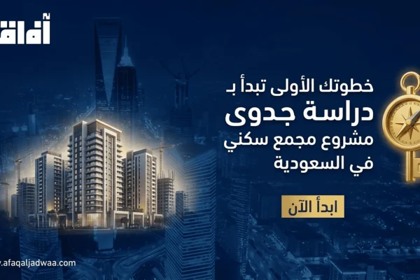 من الفكرة إلى التشغيل المربح: خطوتك الأولى تبدأ بـ دراسة جدوى مشروع مجمع سكني في السعودية