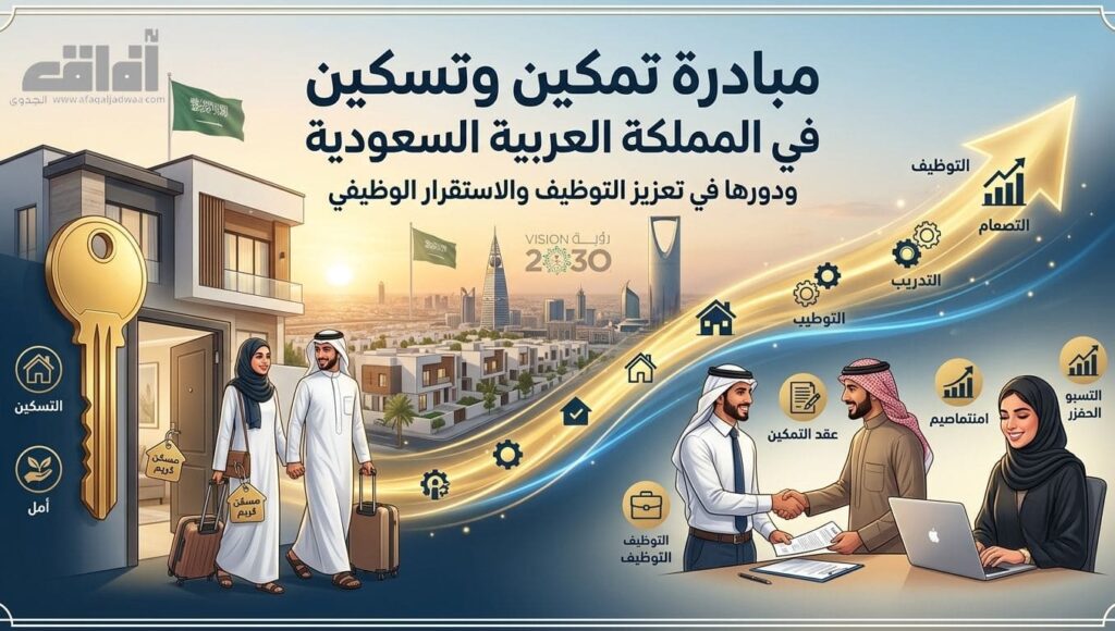 مبادرة تمكين وتسكين في المملكة العربية السعودية ودورها في تعزيز التوظيف والاستقرار الوظيفي