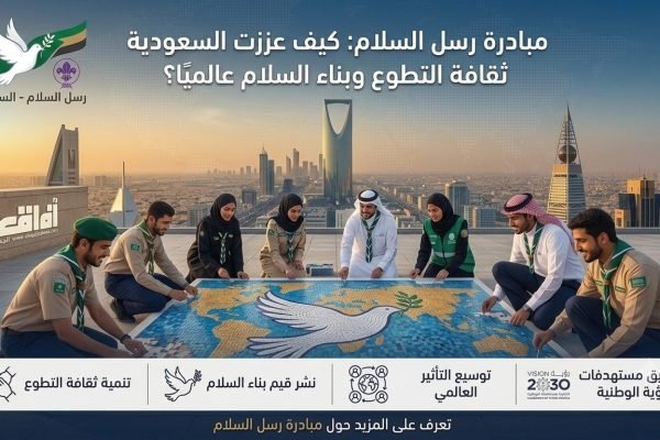 مبادرة رسل السلام: كيف عززت السعودية ثقافة التطوع وبناء السلام عالميًا؟