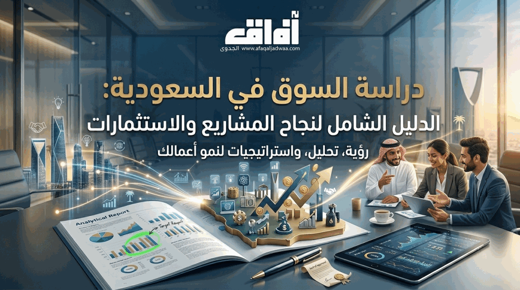دراسة السوق في السعودية: الدليل الشامل لنجاح المشاريع والاستثمارات