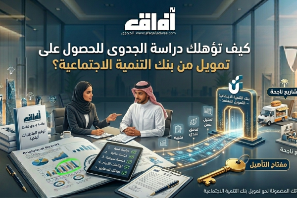 كيف تؤهلك دراسة الجدوى للحصول على تمويل من بنك التنمية الاجتماعية؟ 