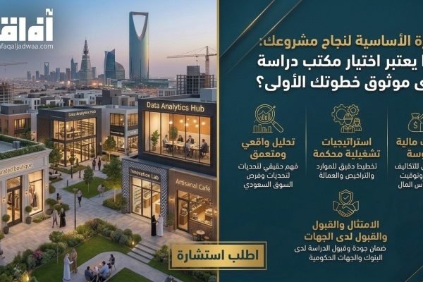 الركيزة الأساسية لنجاح مشروعك: لماذا يعتبر اختيار مكتب دراسة جدوى موثوق خطوتك الأولى؟