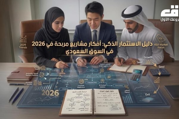 دليل الاستثمار الذكي: أفكار مشاريع مربحة في 2026 في السوق السعودي