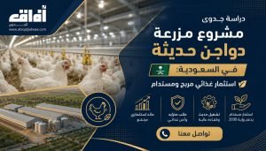 دراسة جدوى مشروع مزرعة دواجن حديثة في السعودية: استثمار غذائي مربح ومستدام