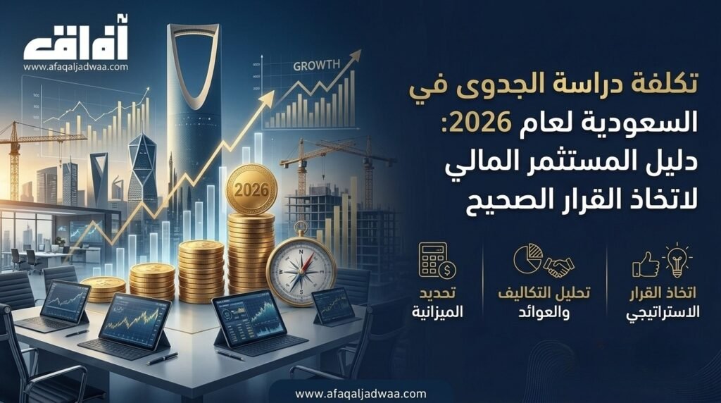 تكلفة دراسة الجدوى في السعودية لعام 2026: دليل المستثمر المالي لاتخاذ القرار الصحيح